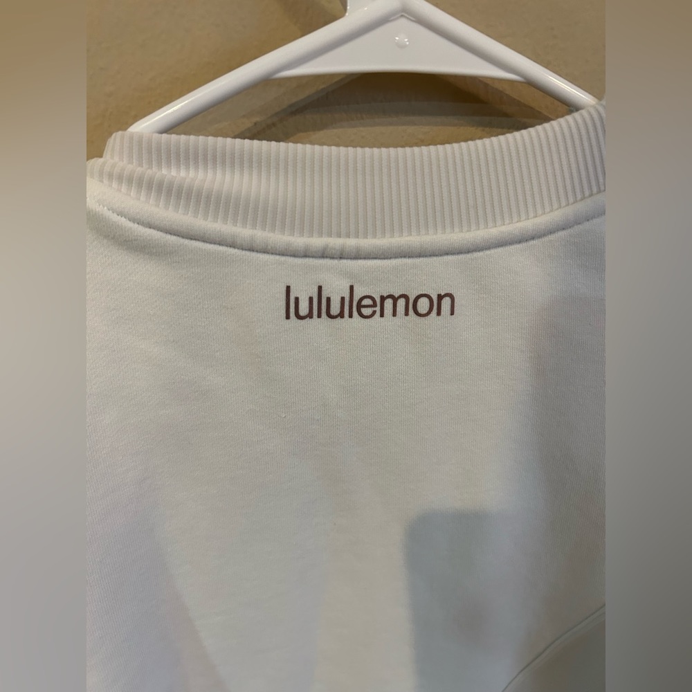 lululemon white hoodie